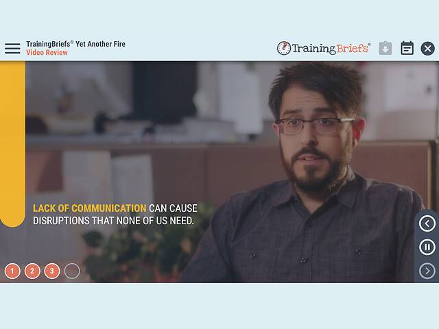 TrainingBriefs® Yet Another Fire