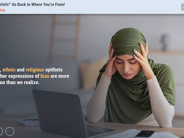 TrainingBriefs® Go Back to Where You’re From!