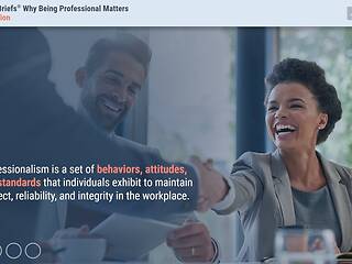 TrainingBriefs® Why Being Professional Matters